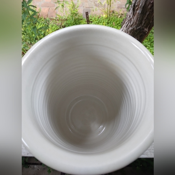 Birds of Paradise hand thrown artist signed ceramic vase - Picture 4 of 5